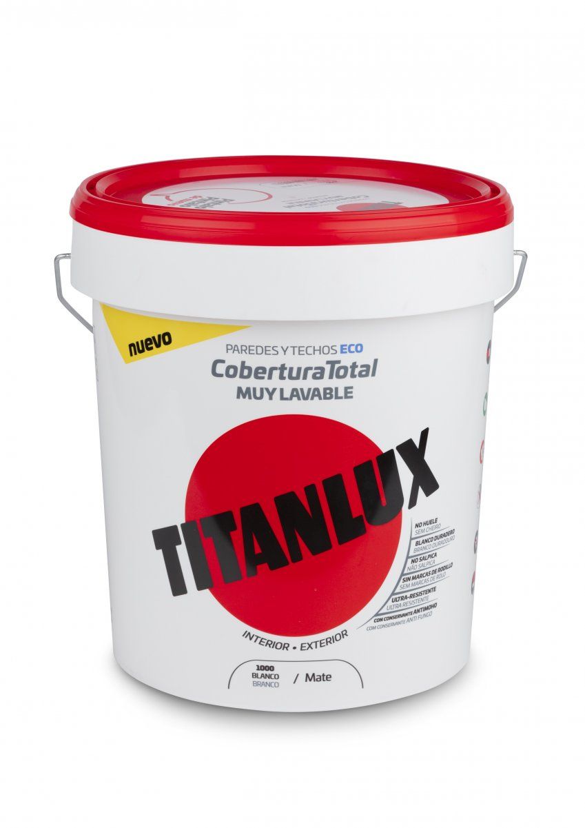 PINTURA PLÁSTICA COBERTURA TOTAL TITANLUX