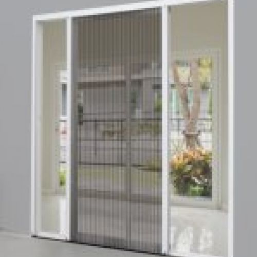 puerta plisada doble